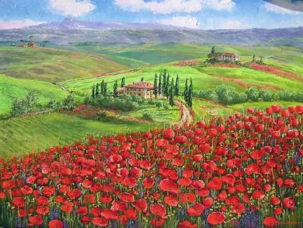 Unknown TUSCANY POPPIES